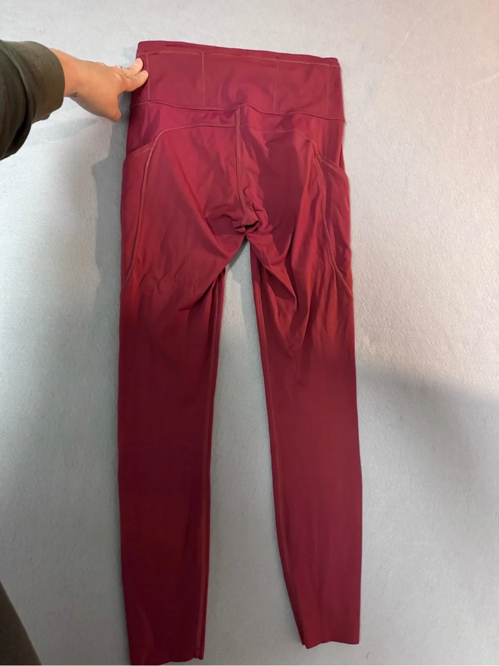 lululemon athletica Deep Burgundy High-Rise Leggings